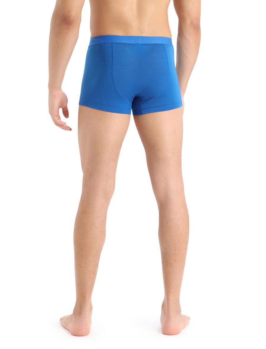 Lazurite Men's Icebreaker Cool-Lite™ Merino Anatomica Trunks Underwear | USA 1289QMAZ